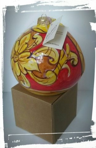 ceramica artistica siciliana collezione natale 2017